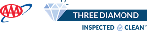 AAA three diamond clean logo