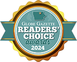 2024 Globe Gazette Readers' Choice Awards logo