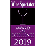 wine spectator award 2019 image