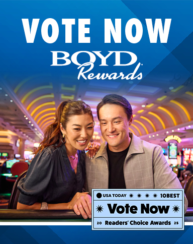 Vote Now - Boyd Rewards as Best Players Club for USA Today 10BEST