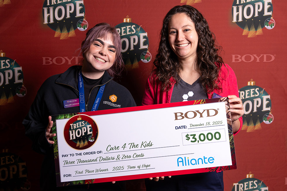 trees of hope awards ceremony