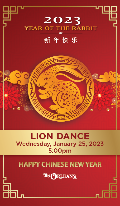 lion dance flyer