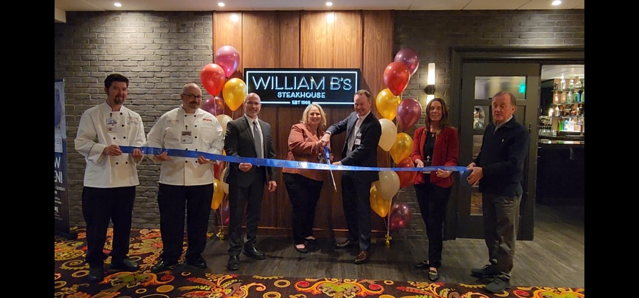 william b's ribbon cutting