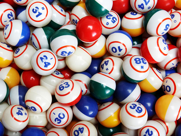 Bingo balls image
