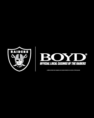 Las Vegas Raiders and Boyd Gaming Logos