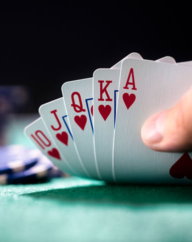 poker hand image