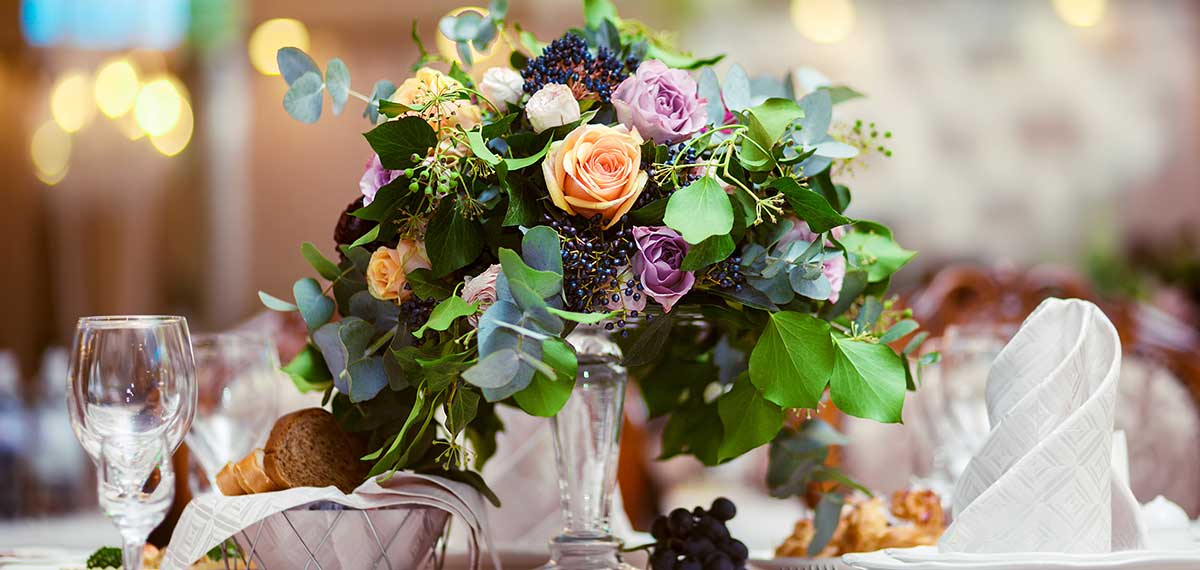 Banquet table image