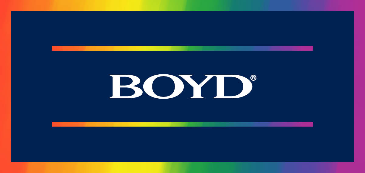 Boyd and Pride Month