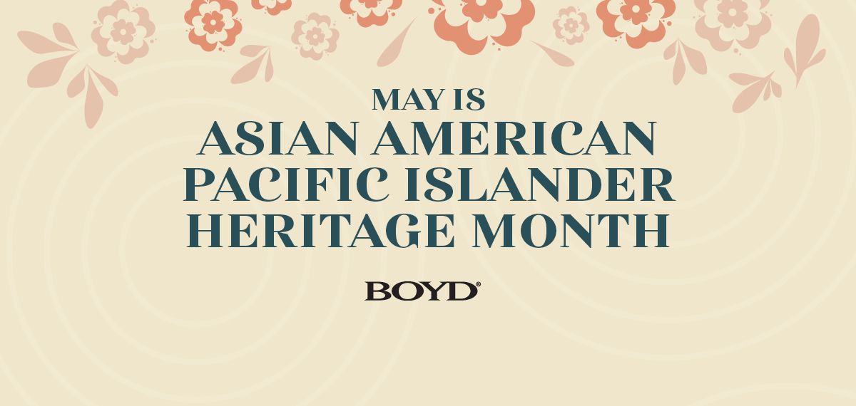 asian american pacific islander heritage month with Boyd logo
