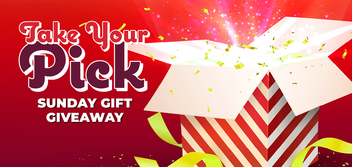 Take Your Pick Sunday Gift Giveaway