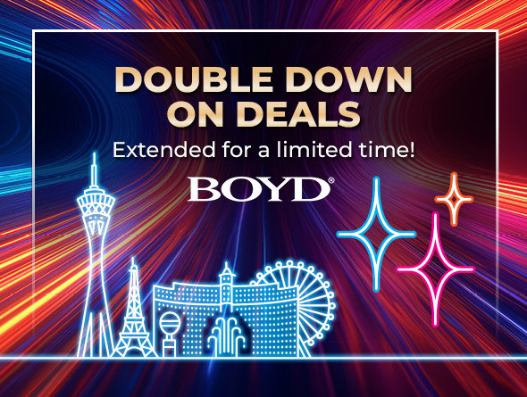 double down on deals hotel sale at Boyd