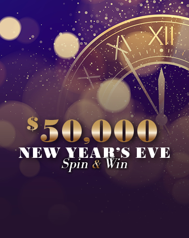 $50,000 New Year's Eve Spin & Win