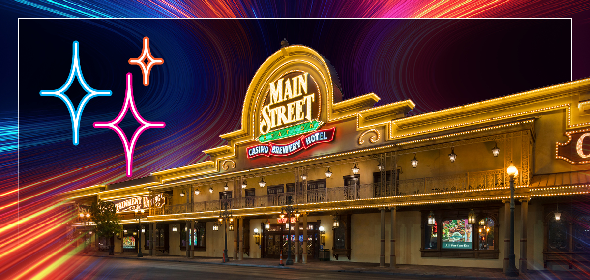 main street station with stars for fabulous sale