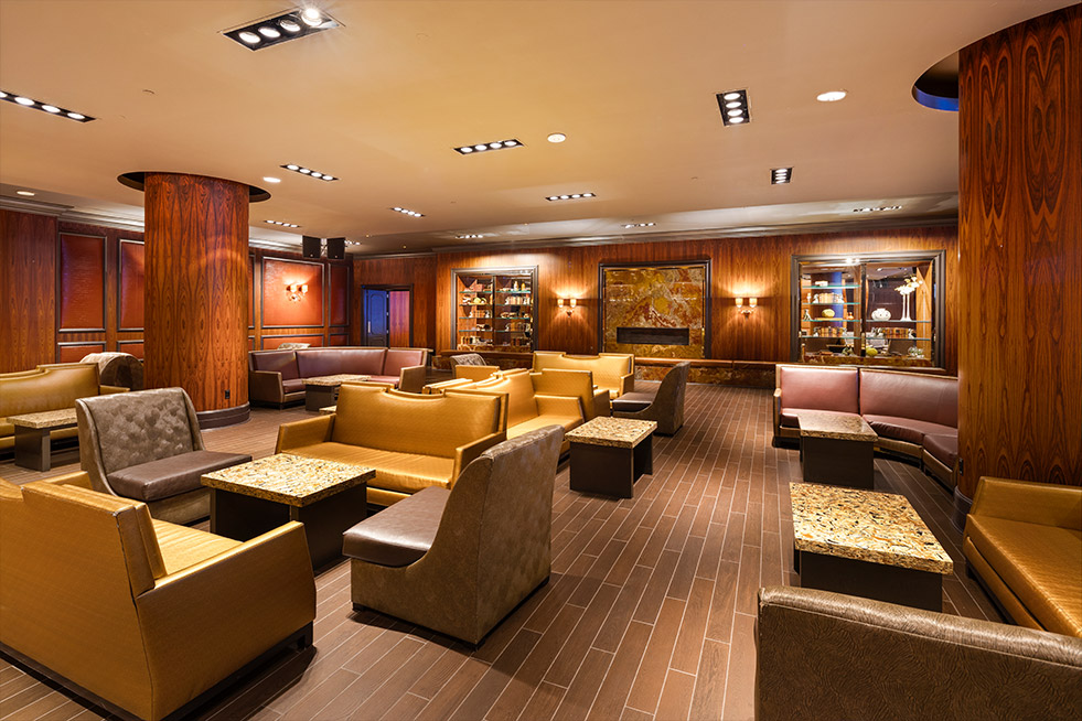 RYSE lounge with chairs and couches