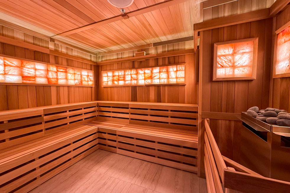 Spa Blu Salt Sauna