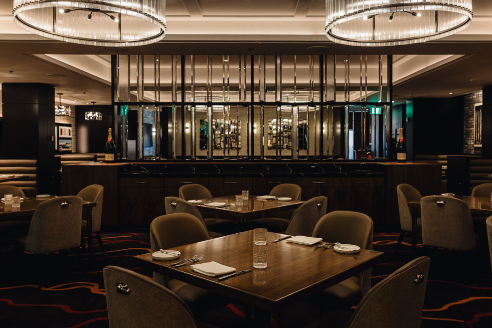 William B's dining area