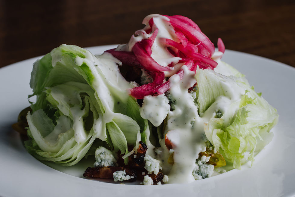 Wedge Salad at William B's Steakhouse