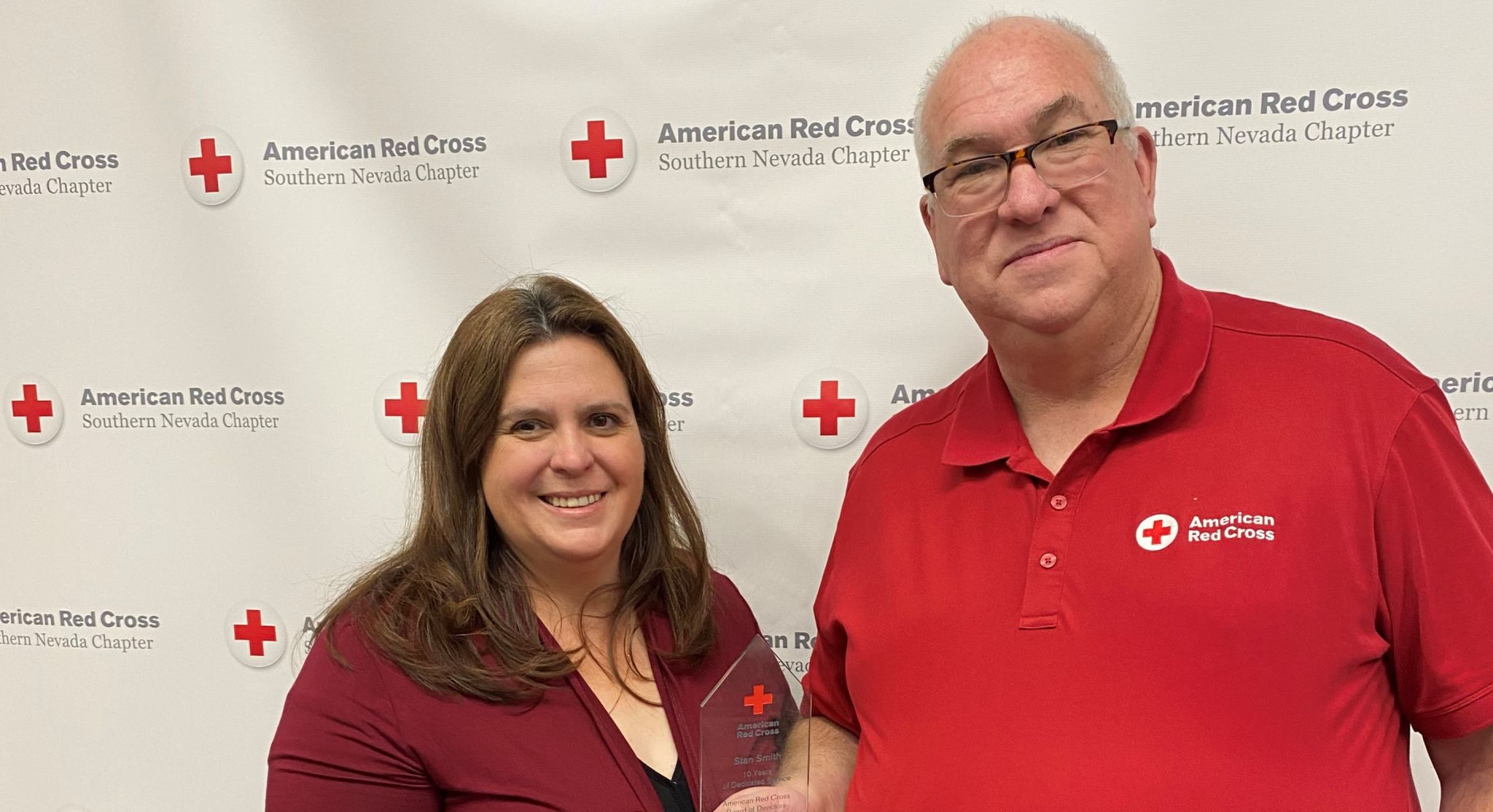 2022 Stan Smith and Rachel Flanigan -- Red Cross 10 year