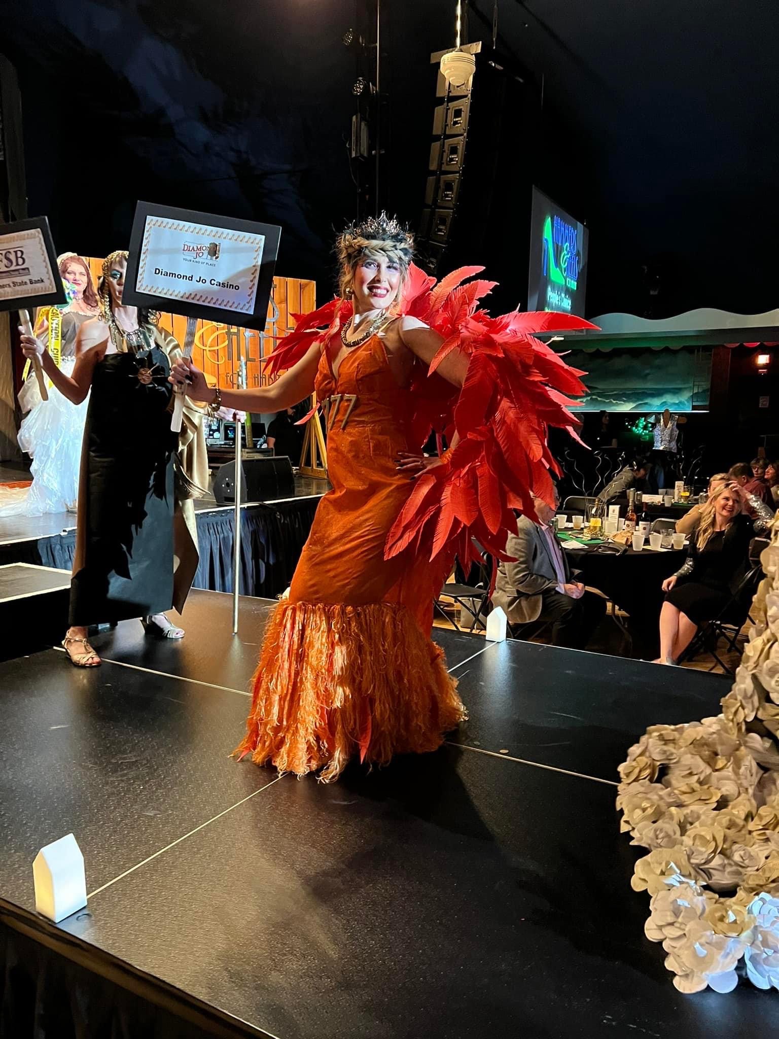 Jocelyn Dimitros at Diamond Jo Casino