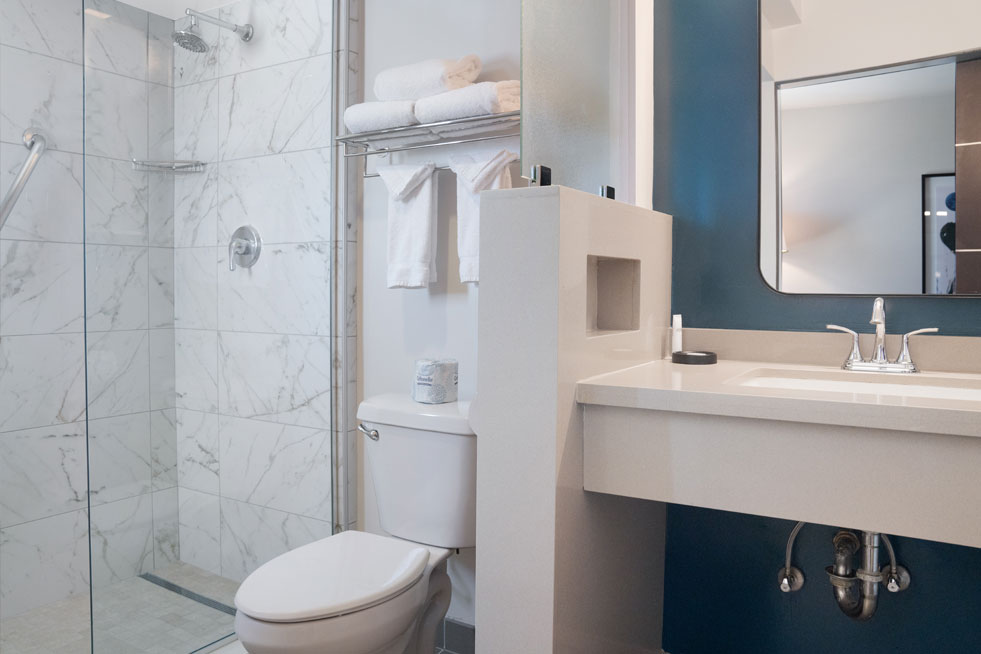 Deluxe Room Bathroom