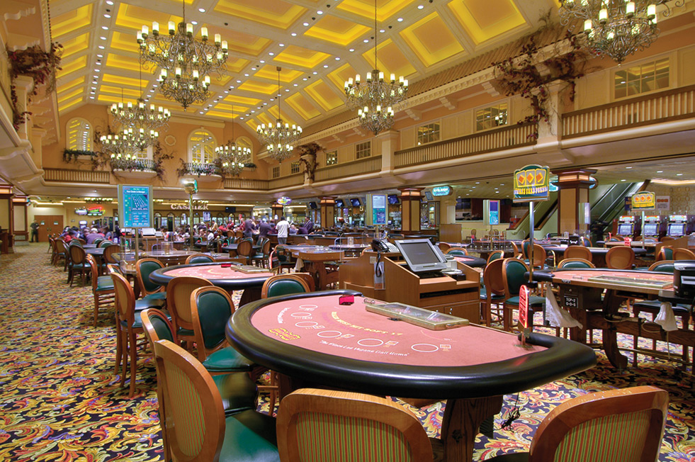 Casino Floor Table Games at Gold Coast