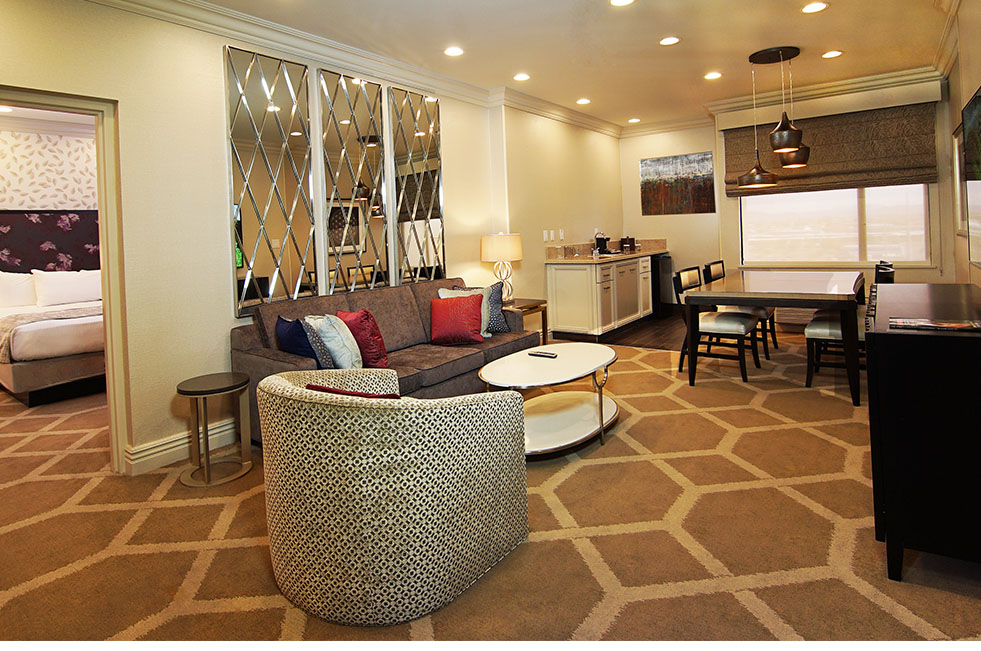 Executive Suite Living Room at Gold Coast