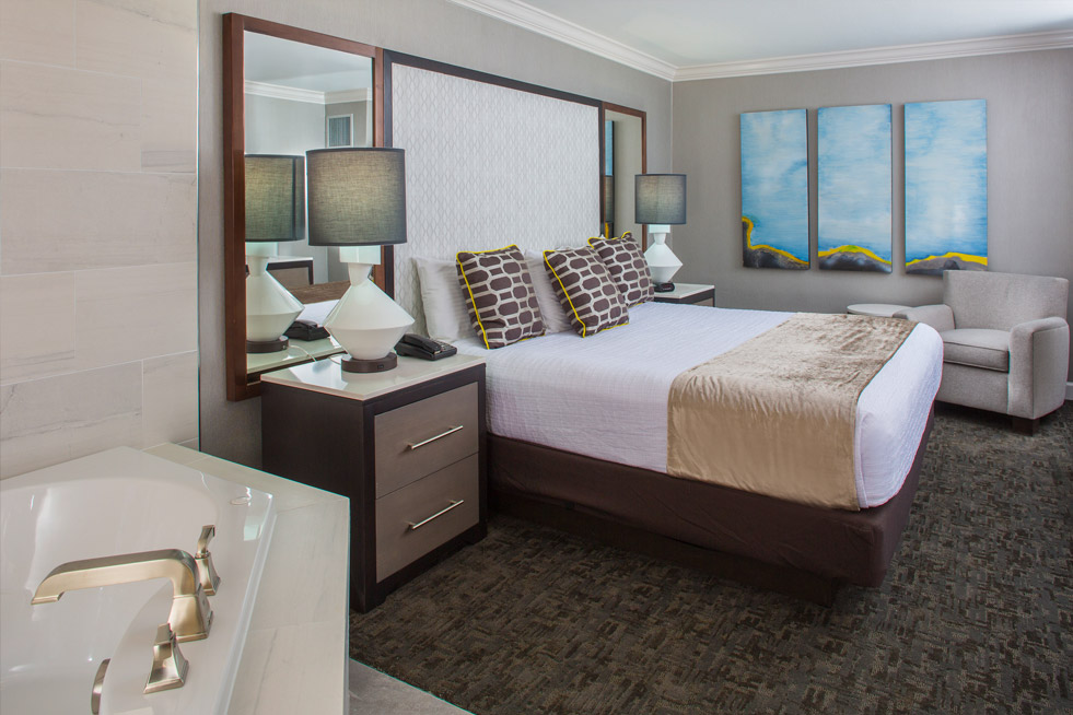 Luxury Suite Bedroom at IP Biloxi