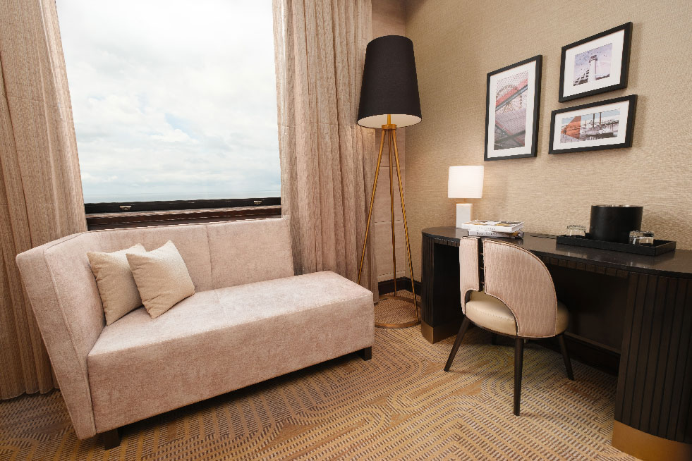 Penthouse Room Sitting Area