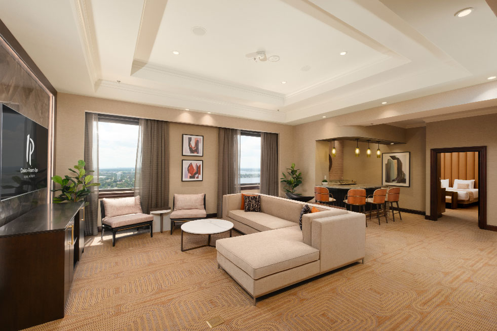 Penthouse Suite Living Room