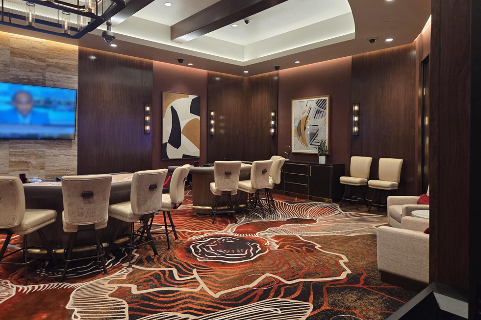 High Limit Table Game Room