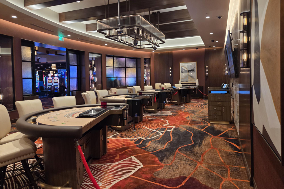 High Limit Table Game Room