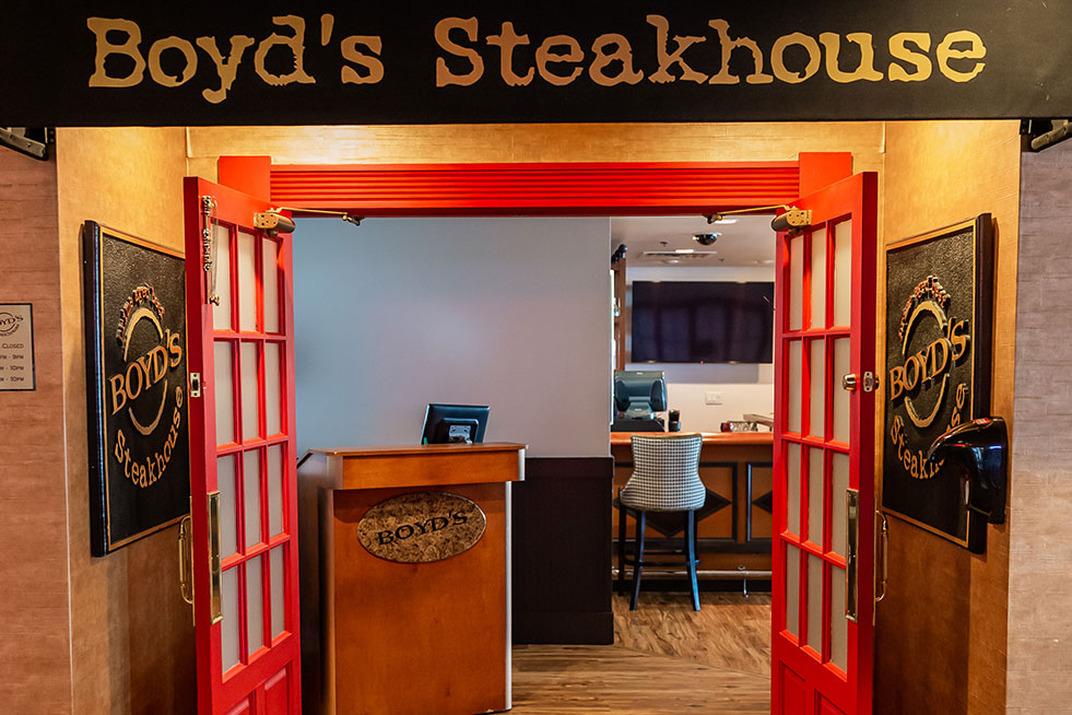 Boyd's Steakhouse Entrance