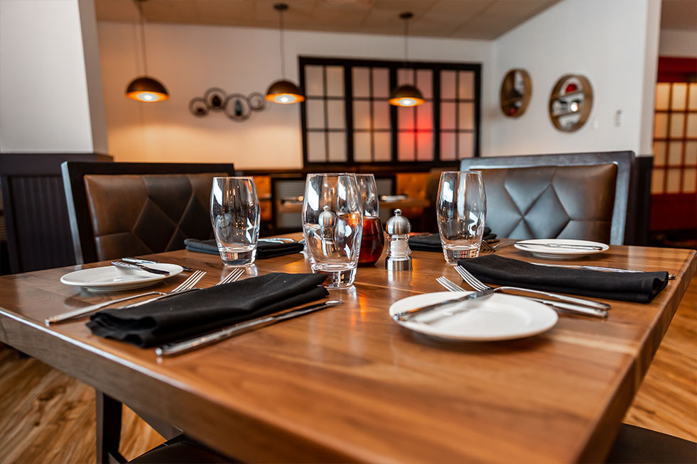 Boyd's Steakhouse Table Closeup