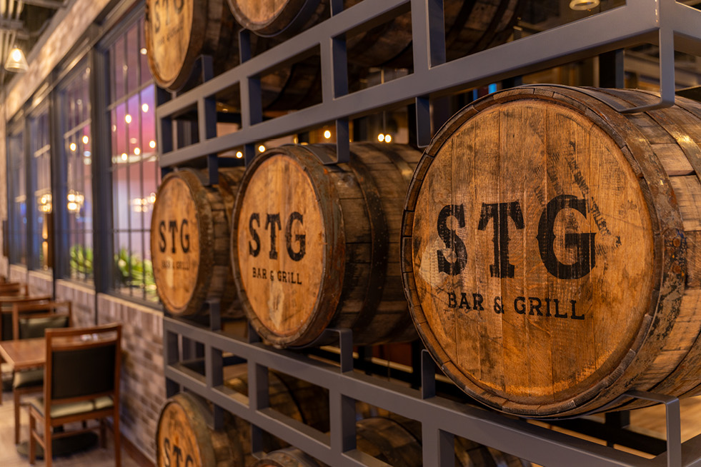 STG Bar & Grill interior