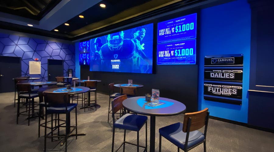 FanDuel Sportsbook Sam's Town Hotel & Casino, Shreveport located in