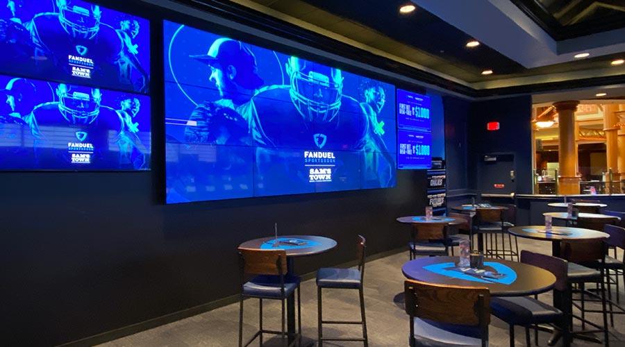 FanDuel Sportsbook Sam's Town Hotel & Casino, Shreveport located in