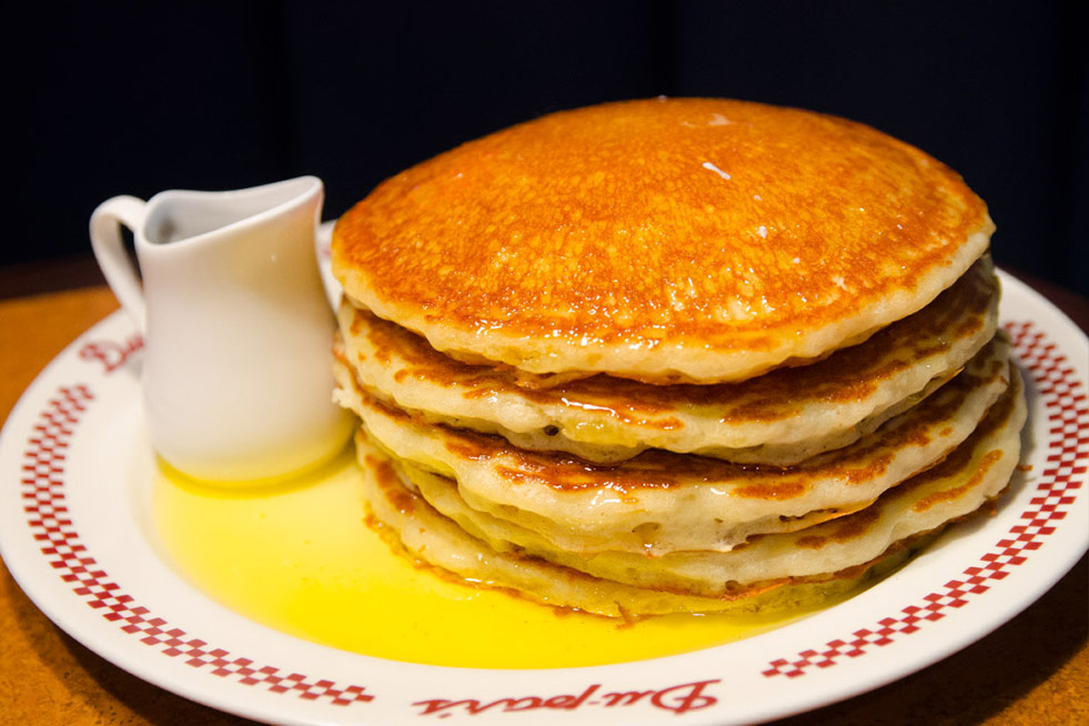 Du-Par's Hotcakes with Melted Butter