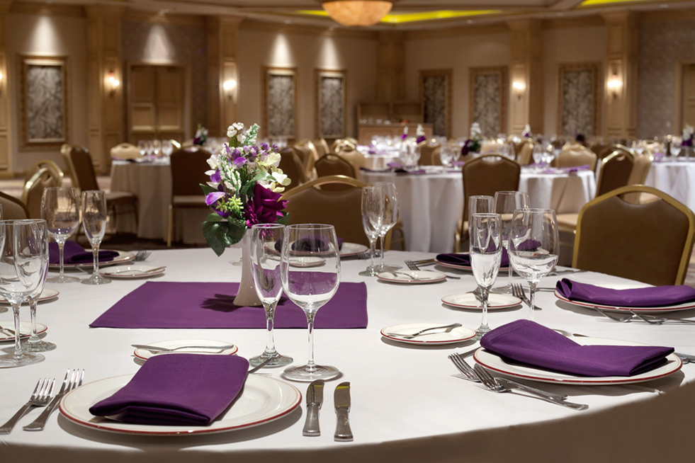 Grand Ballroom table setup image